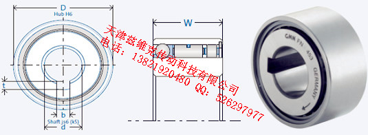 GMNFN442Z單向軸承圖紙